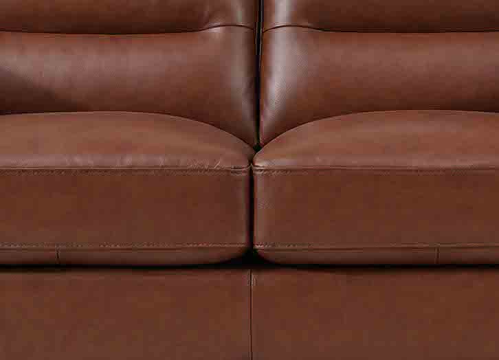 Elm Leather 3-Seater Sofa Collection