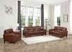 Elm Leather 3-Seater Sofa Collection