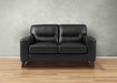 Elm 3 Leather Loveseat