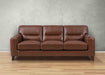 Elm 3 Leather Loveseat