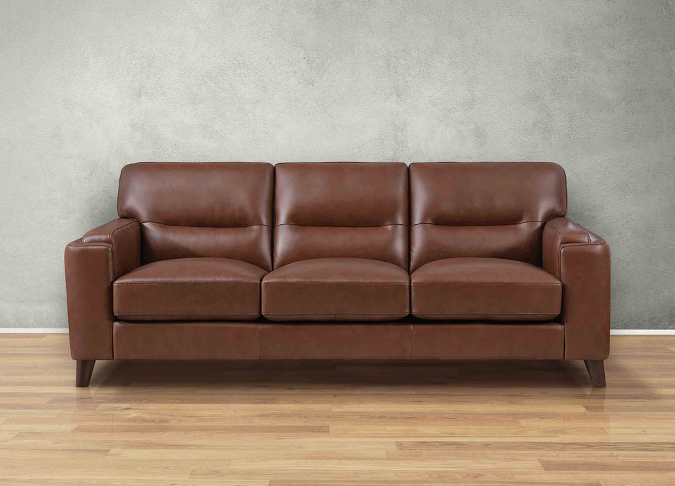 Elm Leather 3-Seater Sofa Collection