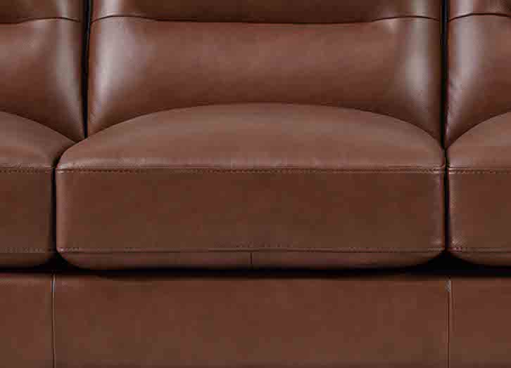 Elm 3 Leather Loveseat