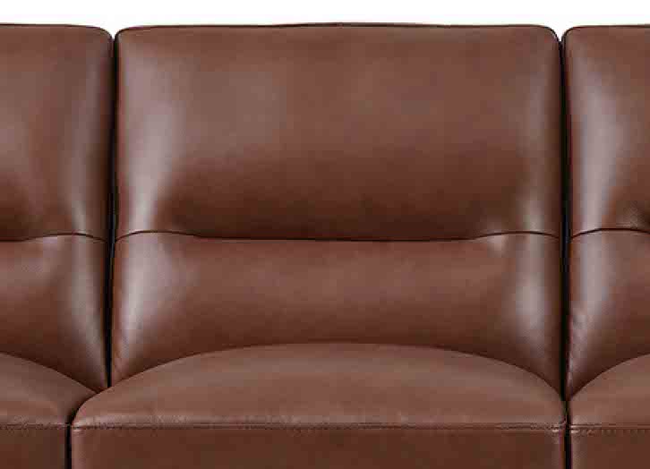 Elm Leather 3-Seater Sofa Collection