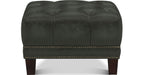 Picadilly Leather Ottoman