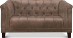 Picadilly Leather Loveseat