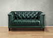 Picadilly Leather Loveseat