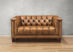 Picadilly Leather Loveseat