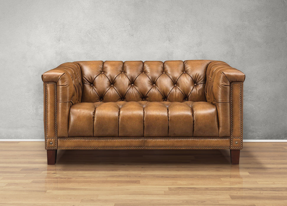 Picadilly Leather Loveseat