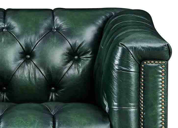 Picadilly Leather Loveseat