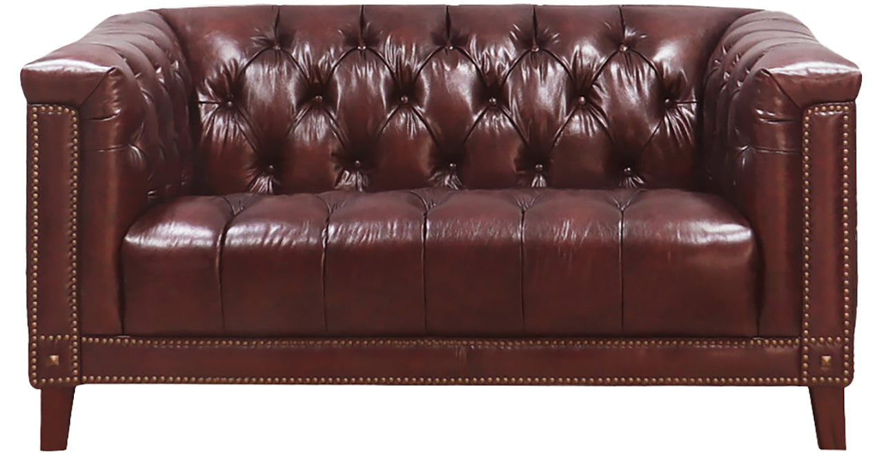 Picadilly Leather Loveseat