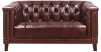 Picadilly Leather Loveseat