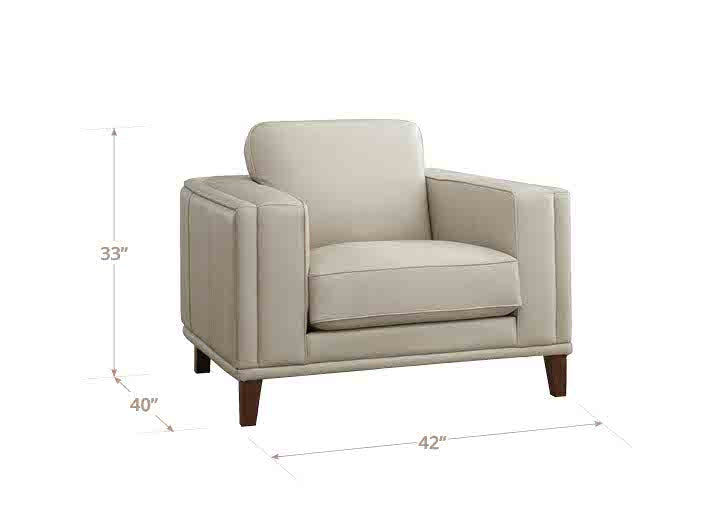 Lyon Leather Loveseat