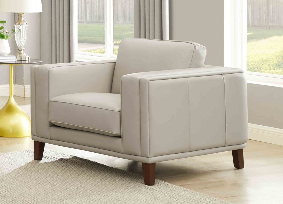 Lyon Leather Loveseat