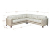 Maui Leather Sectional Collection