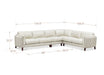 Maui Leather Sectional Collection