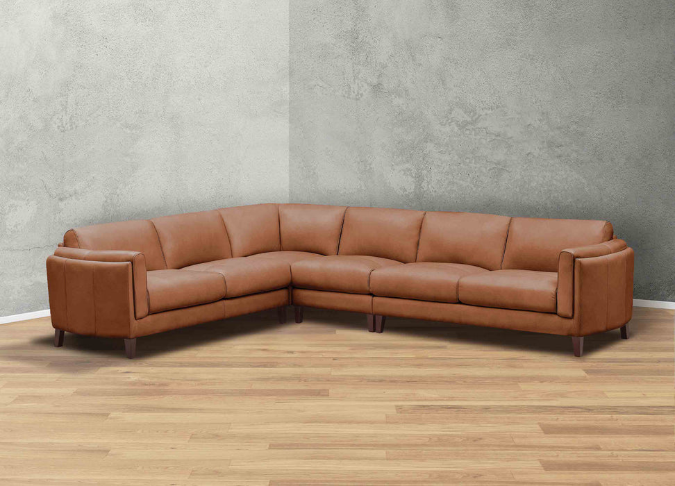 Maui Leather Sofa Collection