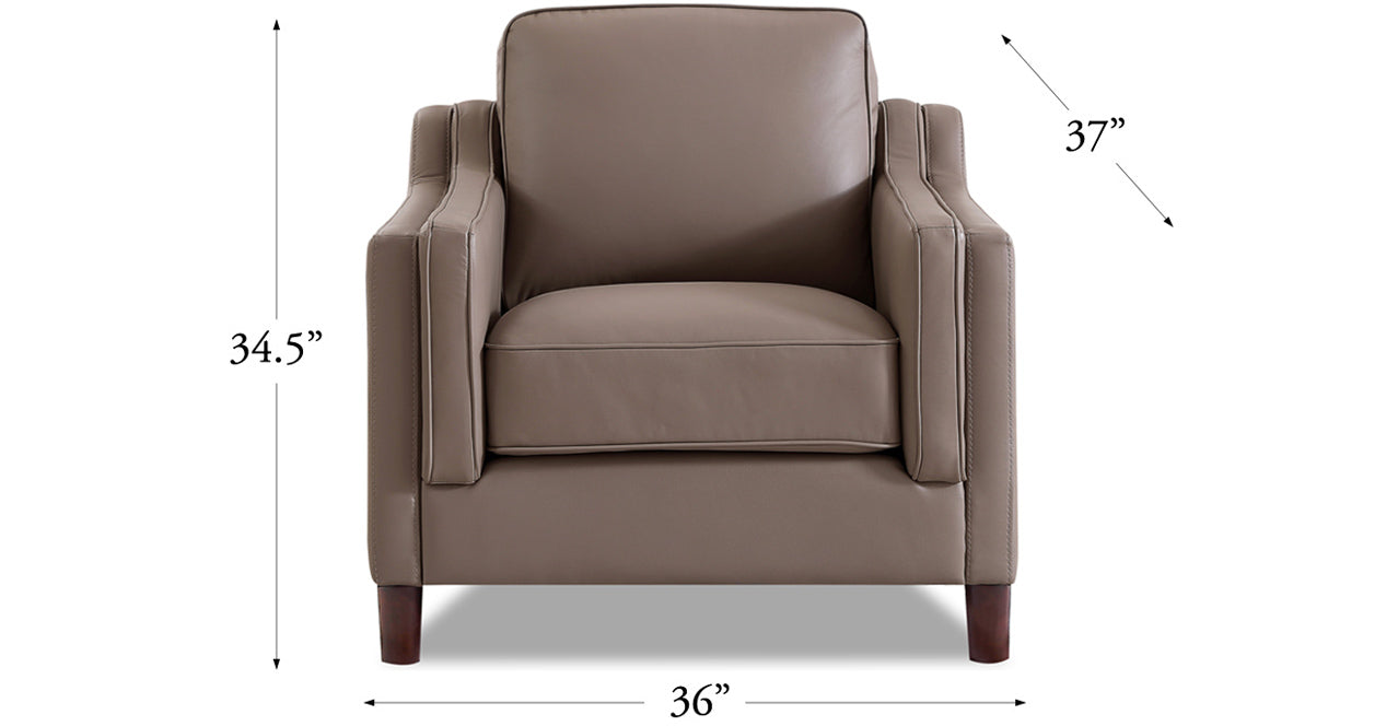 Bella Leather Sectional Collection