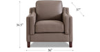 Bella Leather Sectional Collection