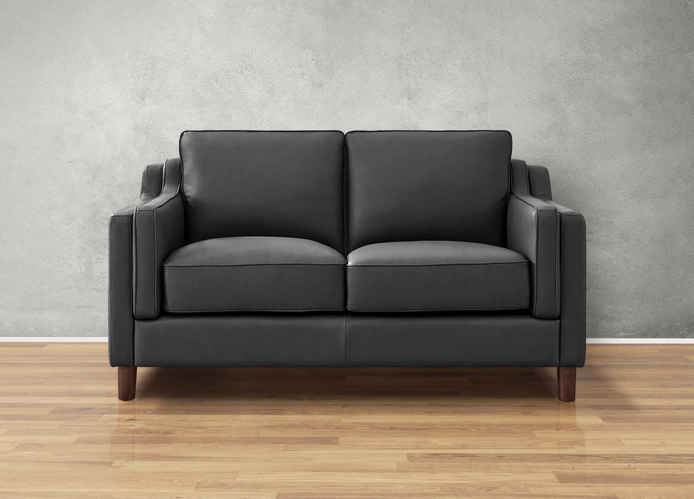 Bella Leather Loveseat