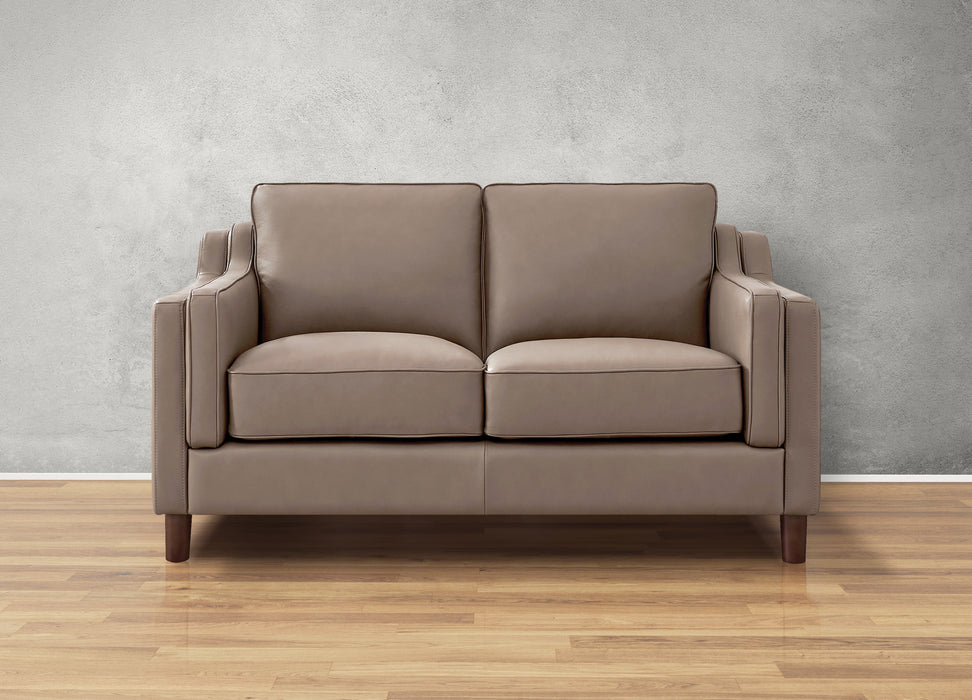 Bella Leather Loveseat