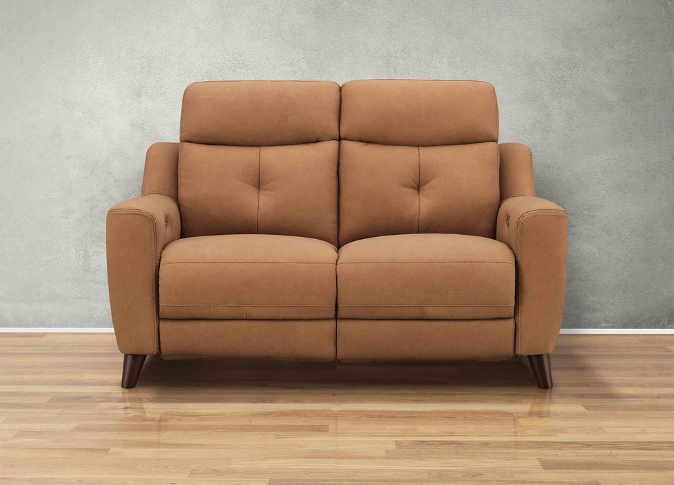 Chinook Leather Reclining Loveseat