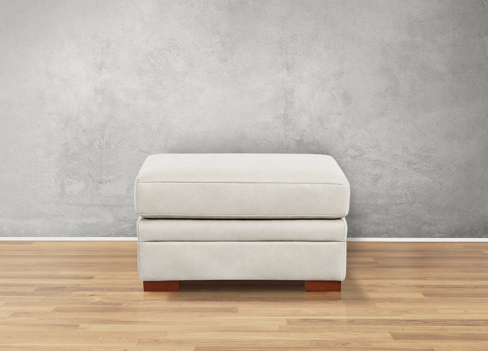 Brookfield Leather Ottoman