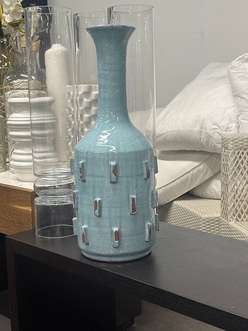 Blue vase large