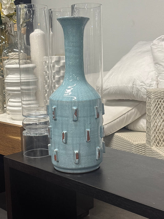 Blue vase large