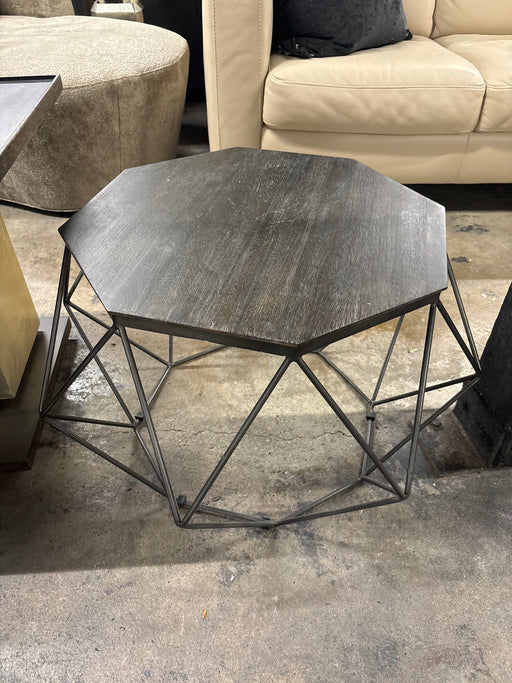 Wooden Octagon Coffee Table