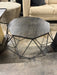 Wooden Octagon Coffee Table