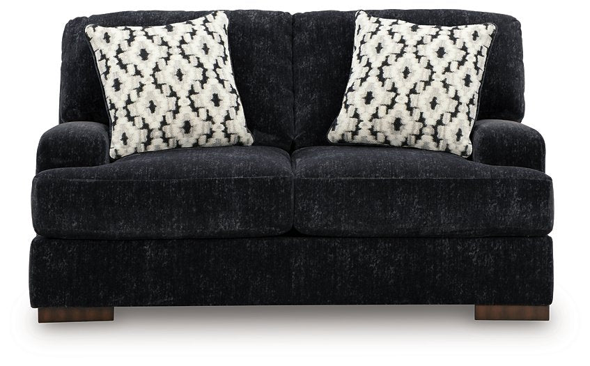 Whitmore Manor Loveseat - Abundant Home Collections
