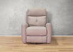 Sterling Power Headrest Swivel Glider Leather Recliner