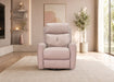 Sterling Power Headrest Swivel Glider Leather Recliner