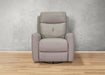 Sterling Power Headrest Swivel Glider Leather Recliner