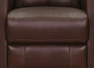 Vienna Power Headrest Swivel Glider Leather Recliner