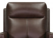 Vienna Power Headrest Swivel Glider Leather Recliner