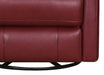 Vienna Power Headrest Swivel Glider Leather Recliner