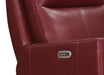 Vienna Power Headrest Swivel Glider Leather Recliner