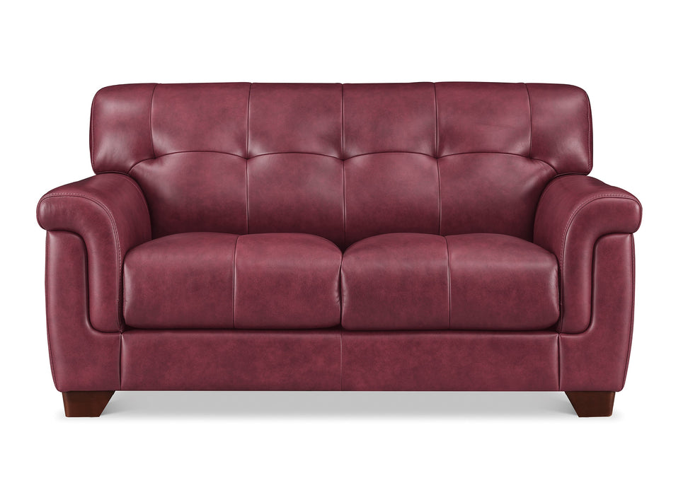 Marylynn Leather Loveseat