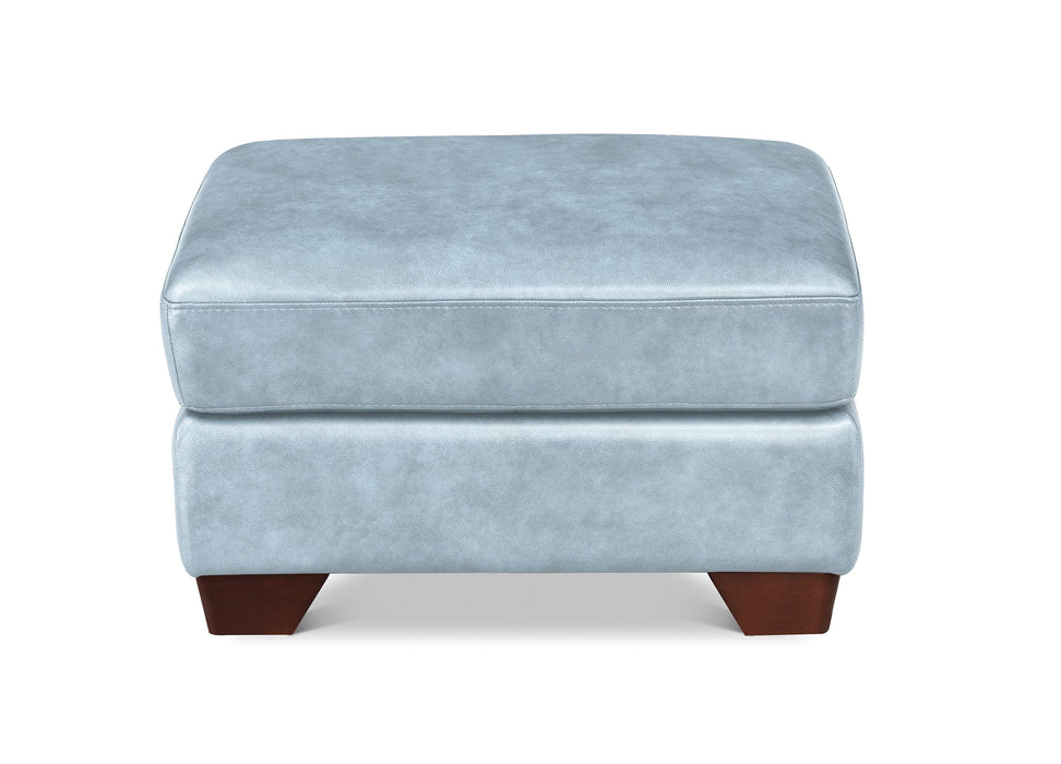 Marylynn Leather Ottoman