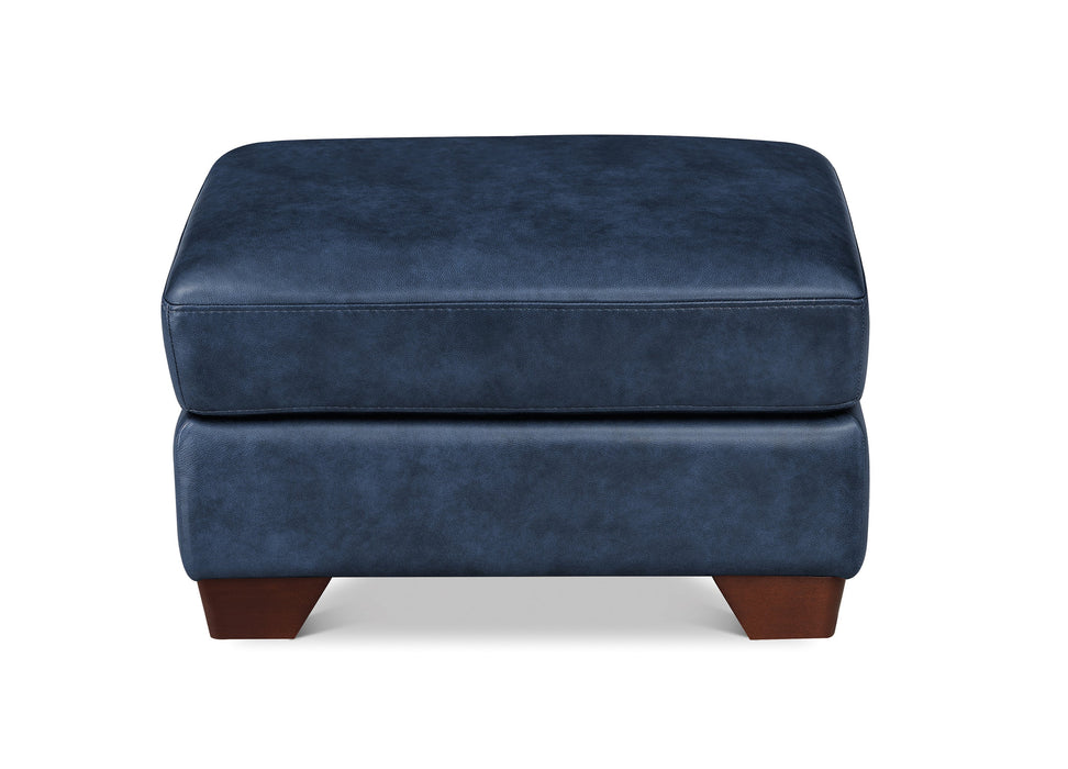 Marylynn Leather Ottoman