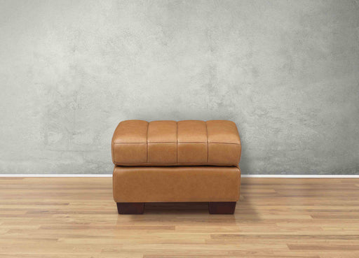 Bayeux Leather Ottoman