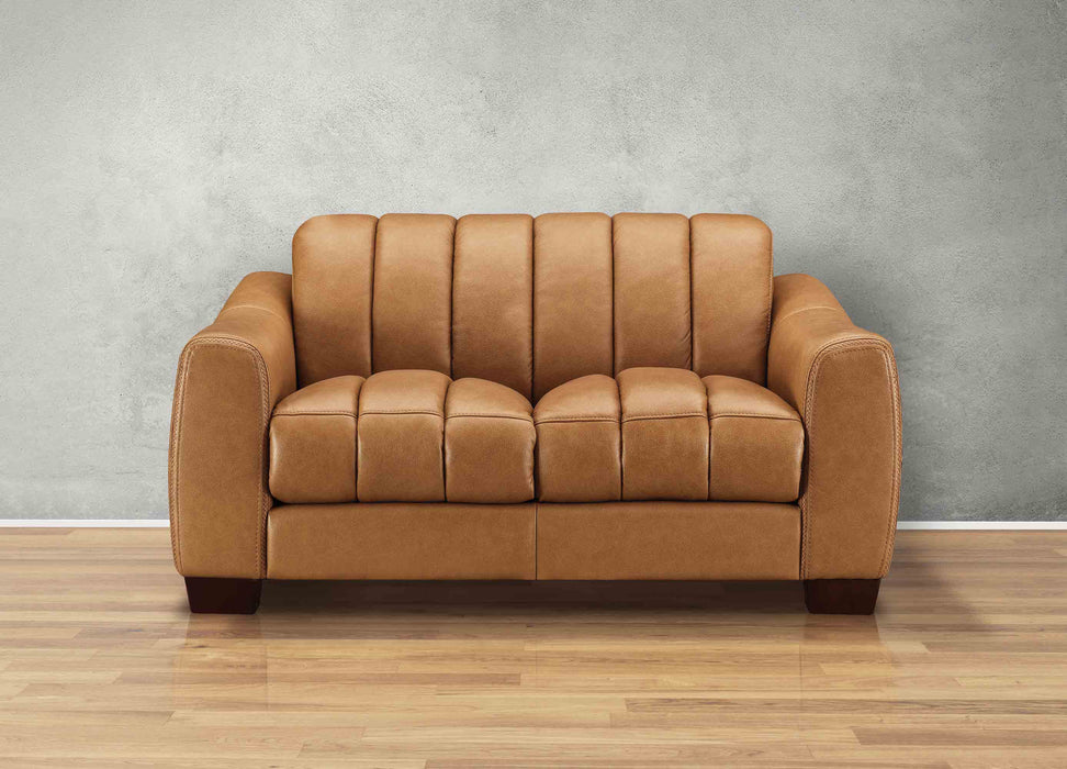 Bayeux Leather Loveseat