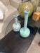 Skinny blue vase set