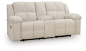 Orlen Reclining Loveseat with Console - Abundant Home Collections