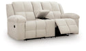 Orlen Reclining Loveseat with Console - Abundant Home Collections