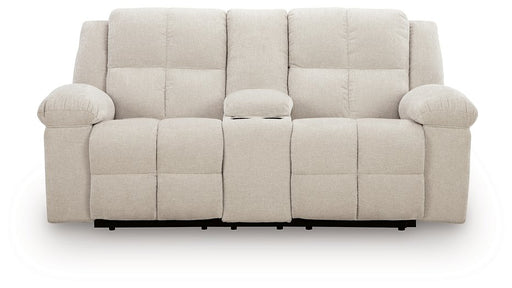 Orlen Reclining Loveseat with Console - Abundant Home Collections