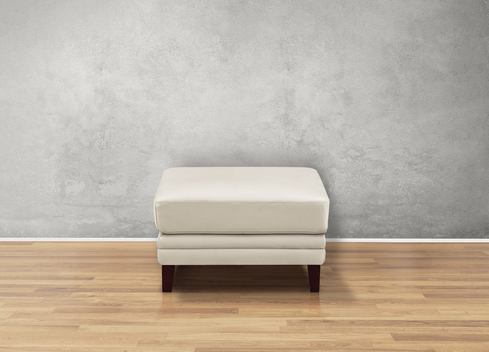 Arvo Leather Ottoman