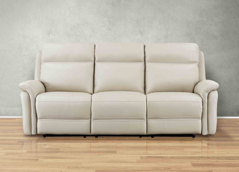 Cascade Leather Reclining Loveseat