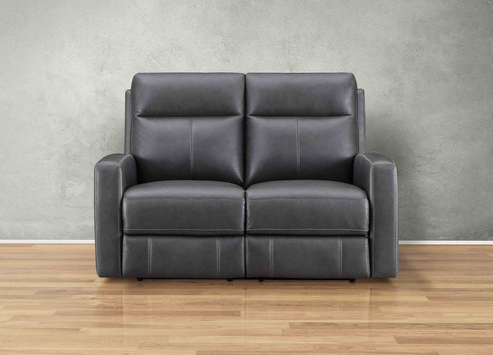 Muskoka Leather Reclining Loveseat
